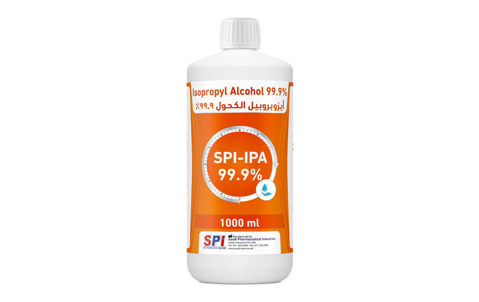 SPI-IPA 99.9% Solution (1000 ml)