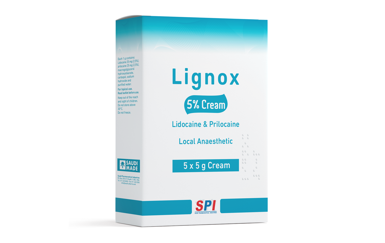 Lignox 5% Cream (5 x 5 g)