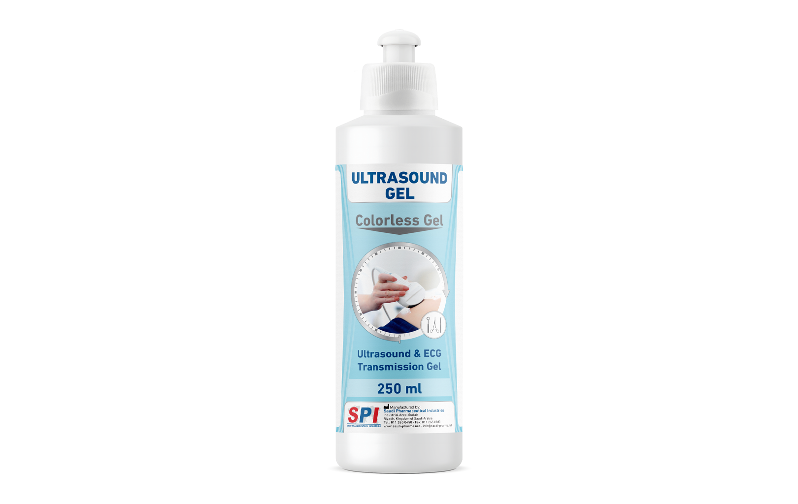 Ultrasound Gel (250 ml - Colorless)