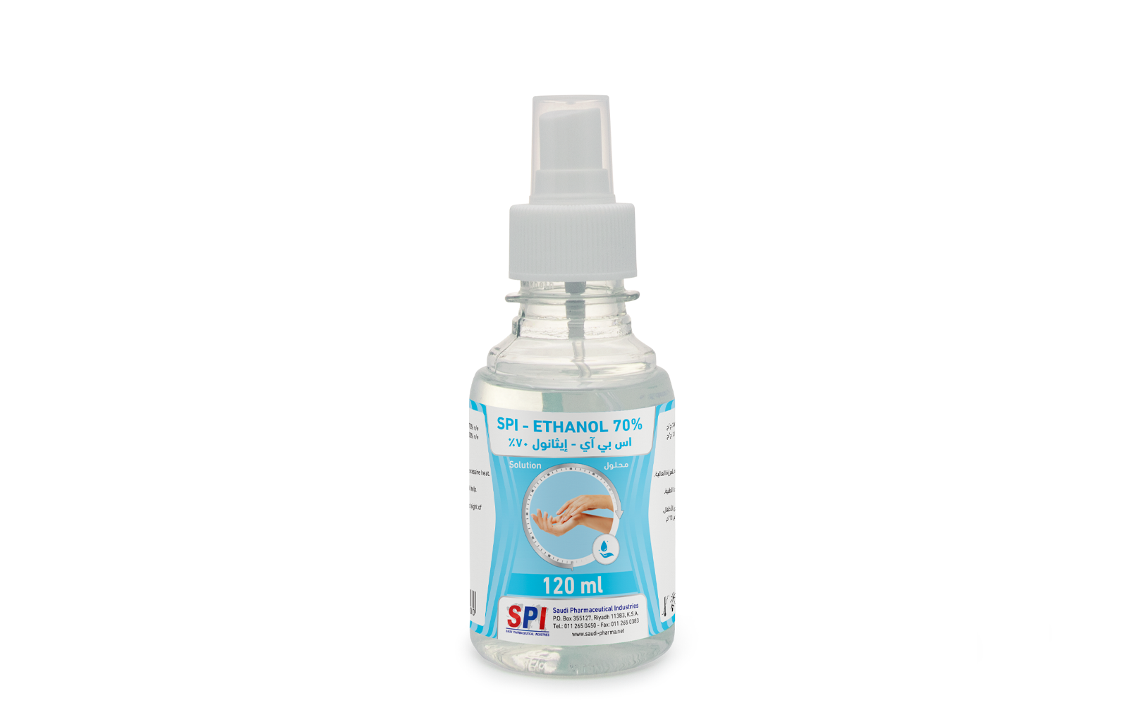 SPI - Ethanol 70% Solution (120 ml)