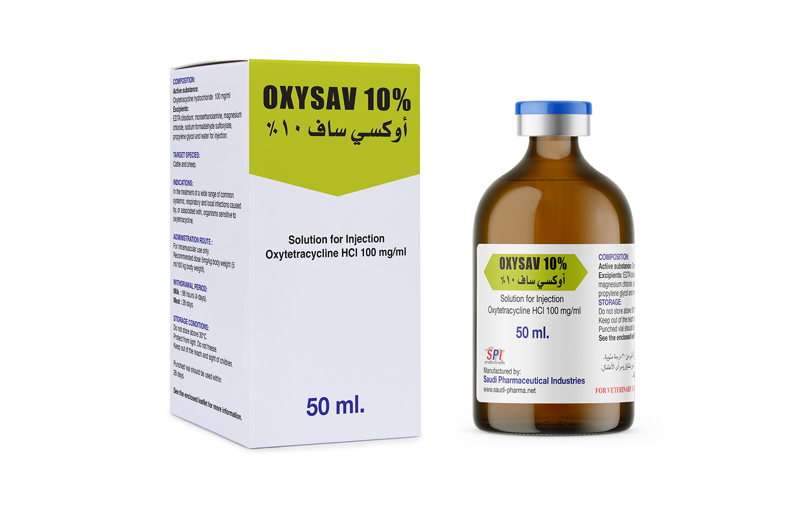 Oxy Sav 10% Solution for Injection (50 ml)