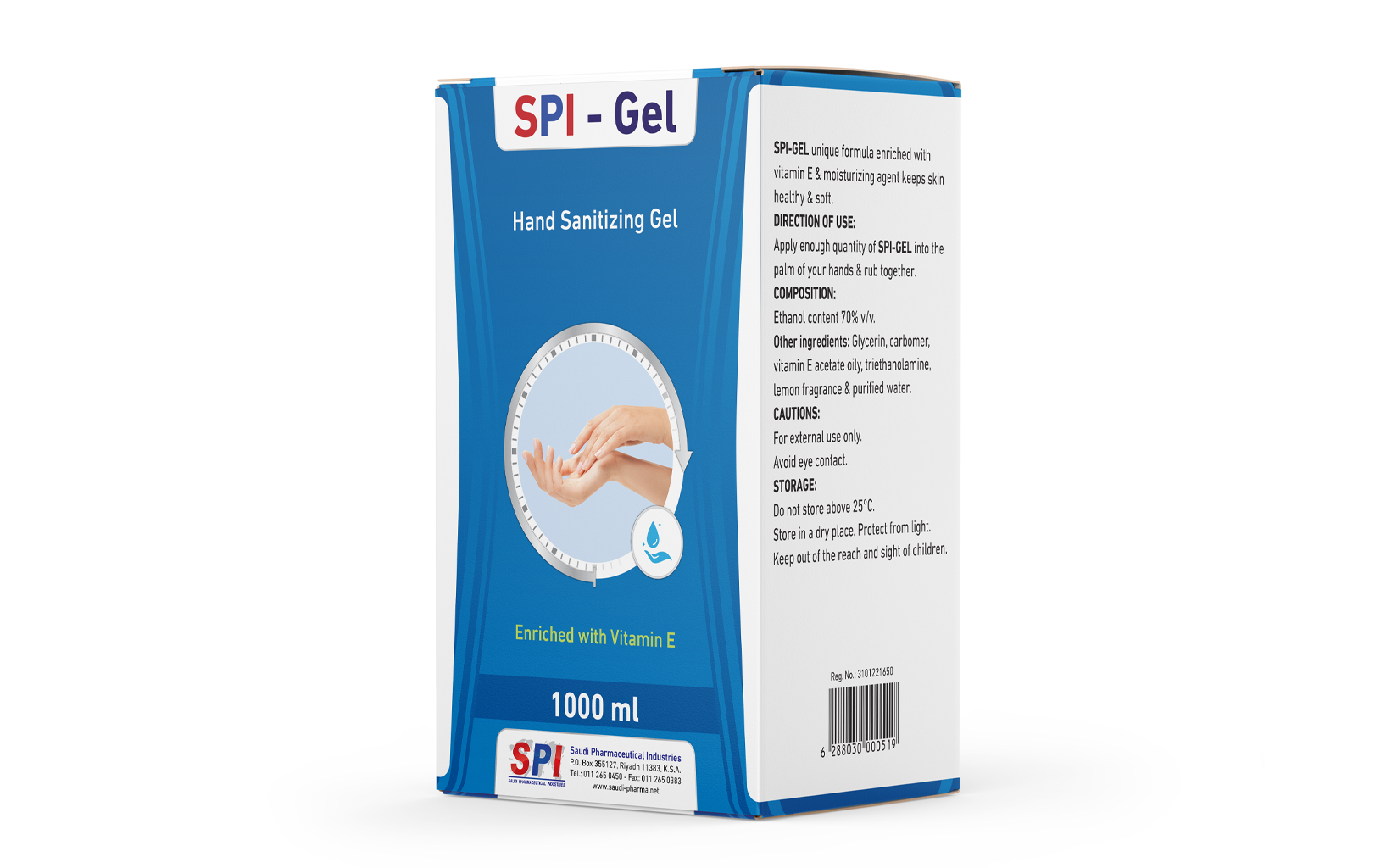 SPI - Gel (1000 ml Sachet)