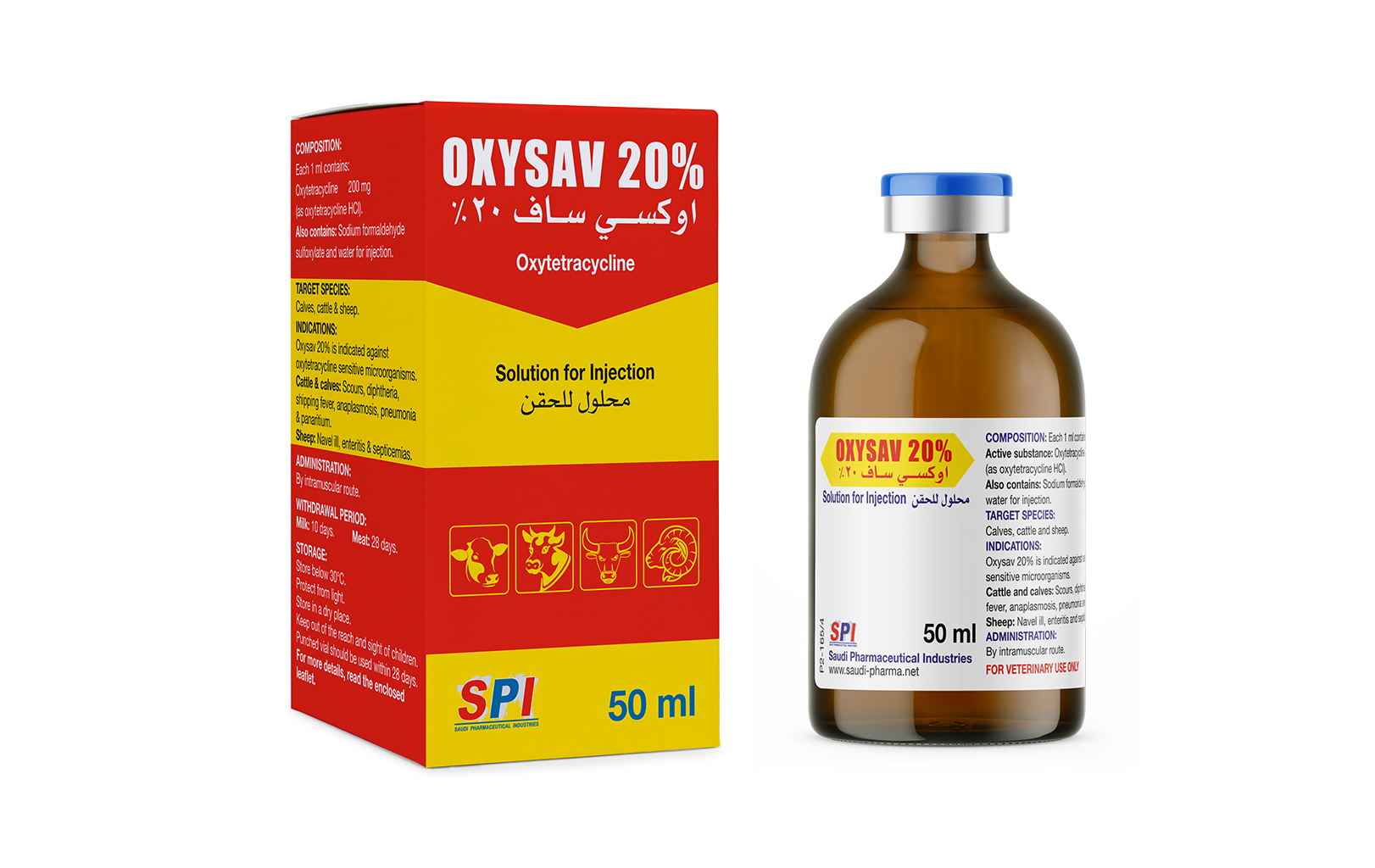Oxysav 20% Solution for Injection (50 ml)