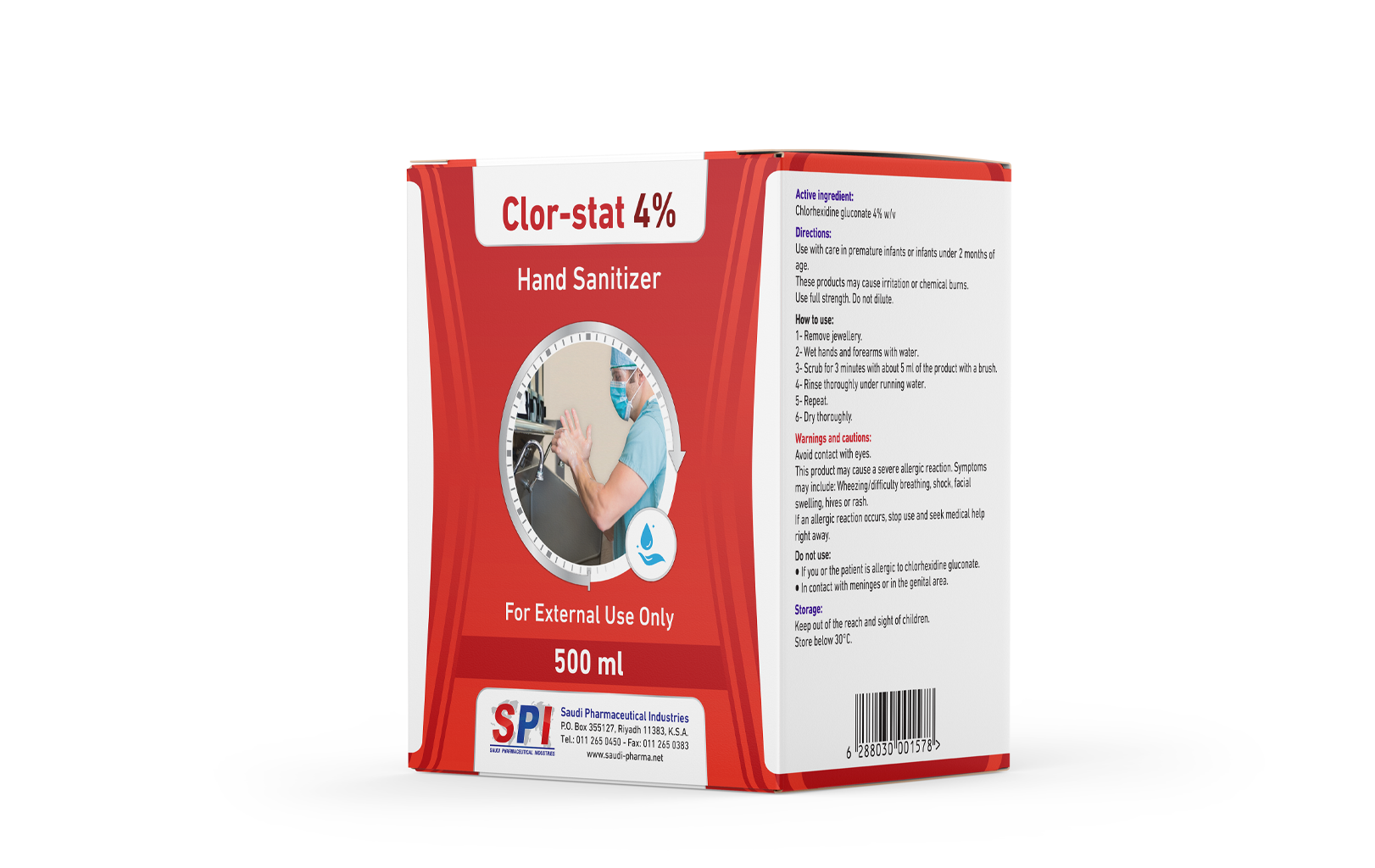 Clor-Stat 4% Solution (500 ml Sachet)