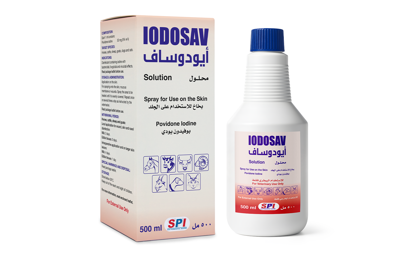 Iodosav Spray for Use on the Skin