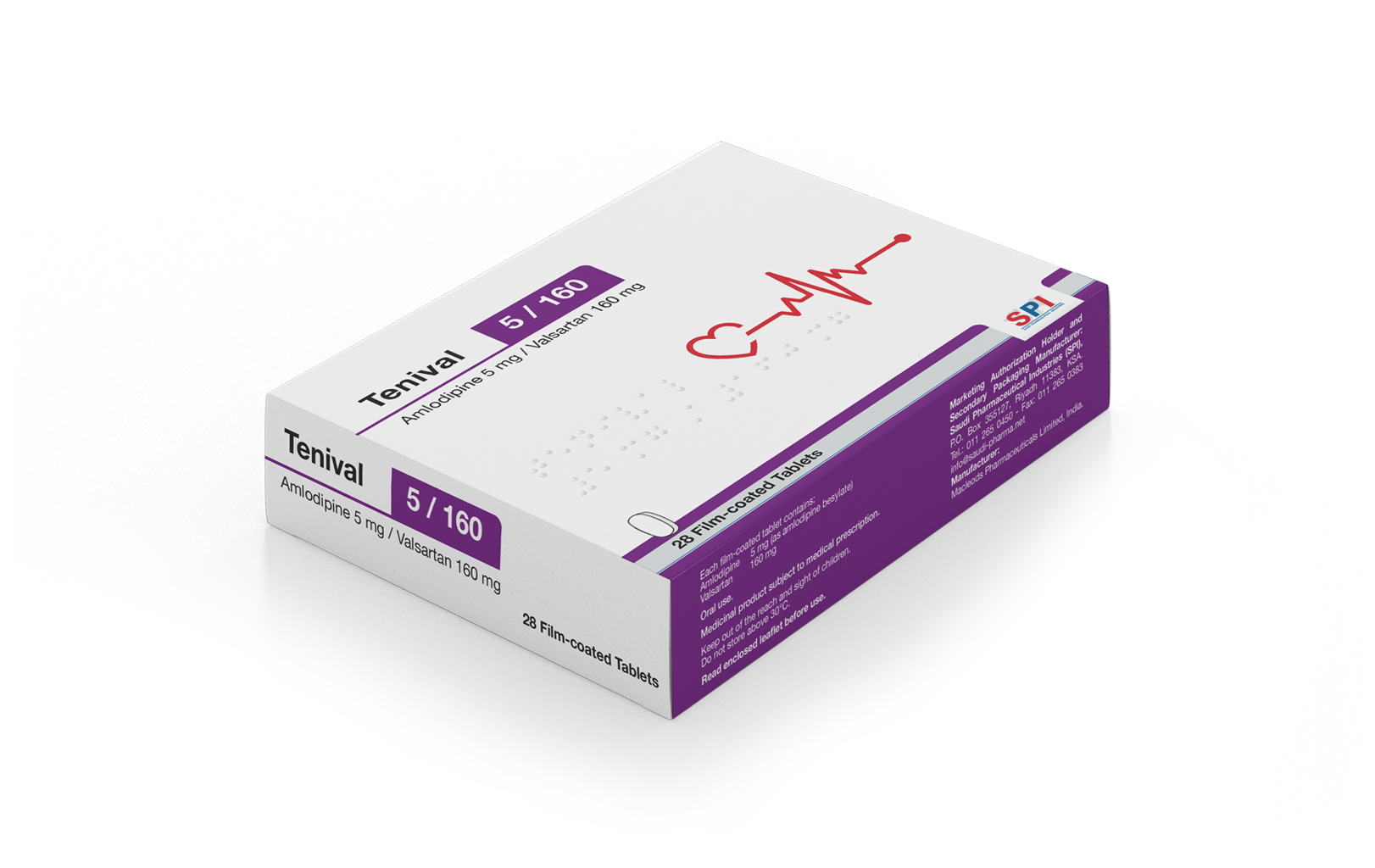 Tenival 5/160 mg Film-coated Tablet