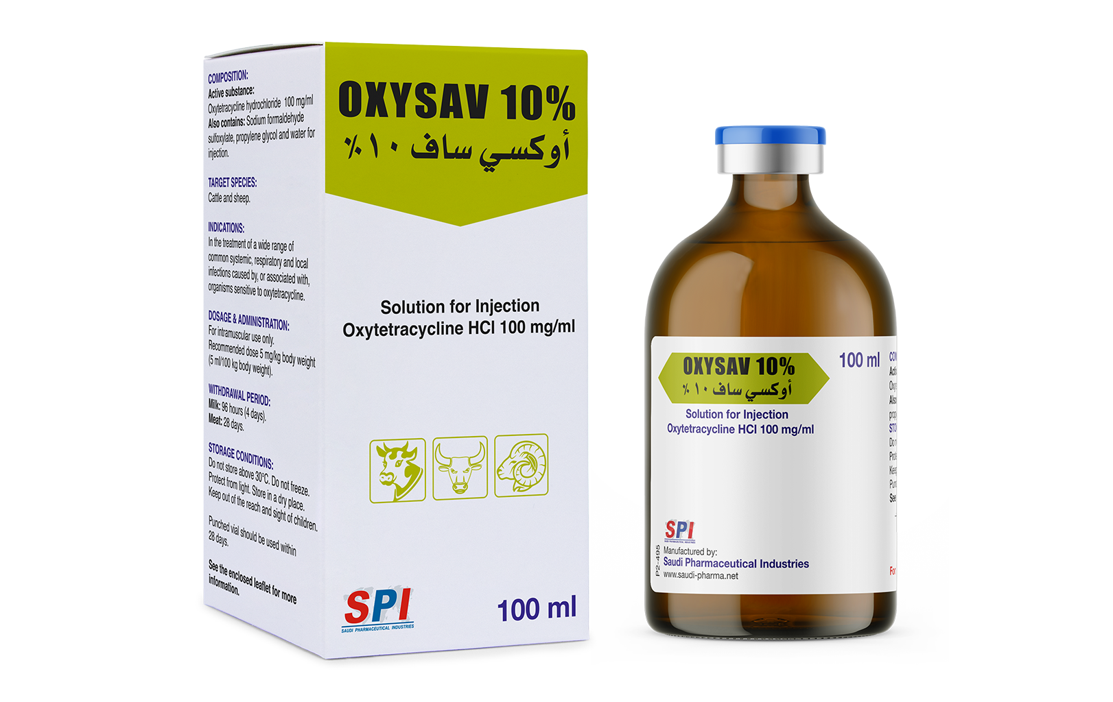 Oxy Sav 10% Solution for Injection (100 ml)