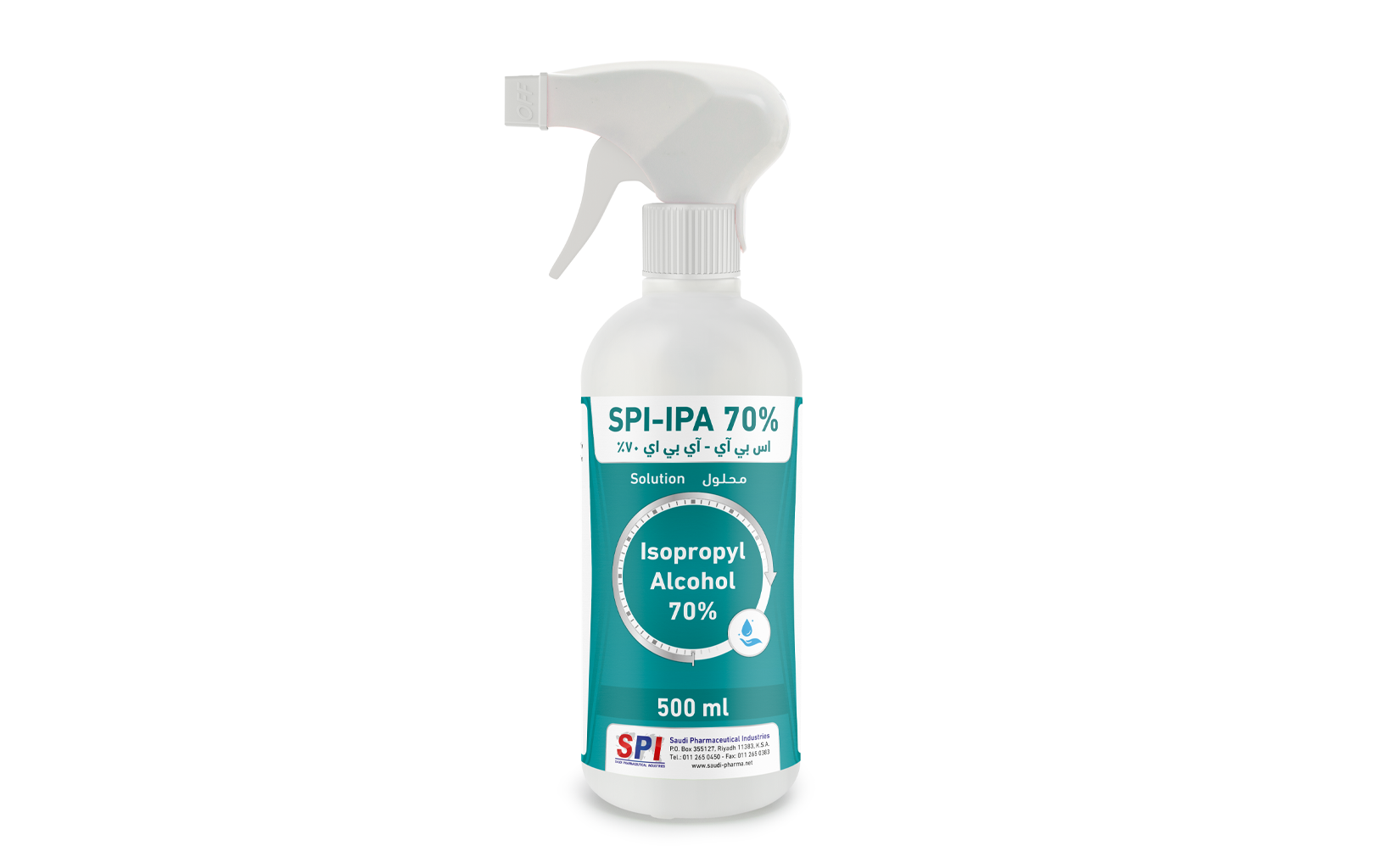 SPI-IPA 70% Solution (500 ml)