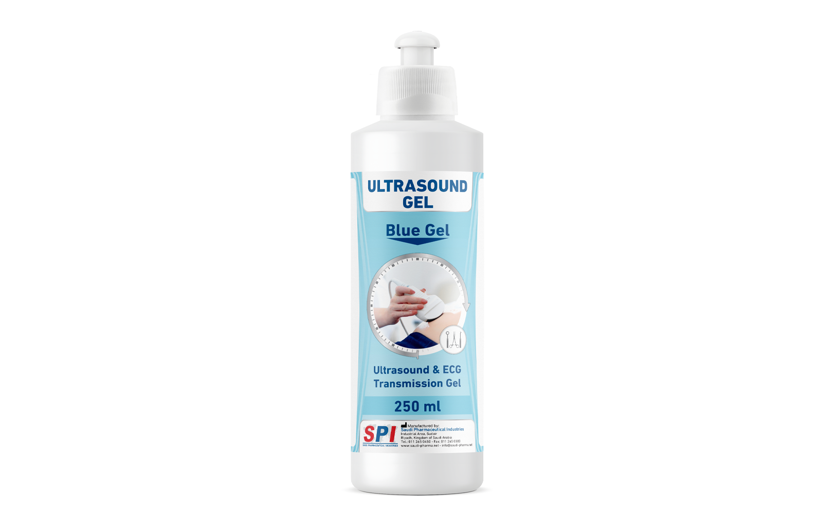 Ultrasound Gel (250 ml - Blue)