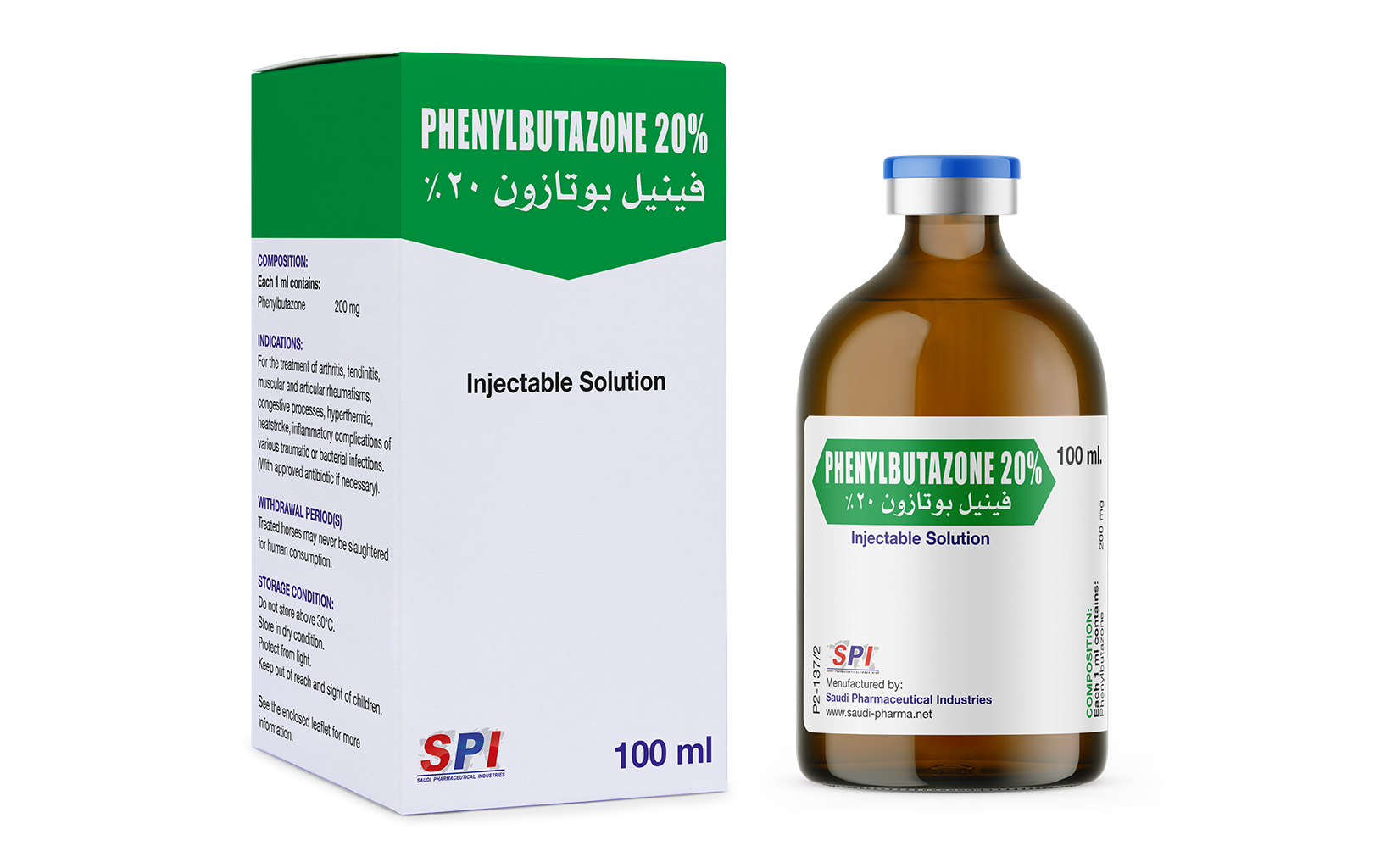 Phenylbutazone 20% Solution for Injection