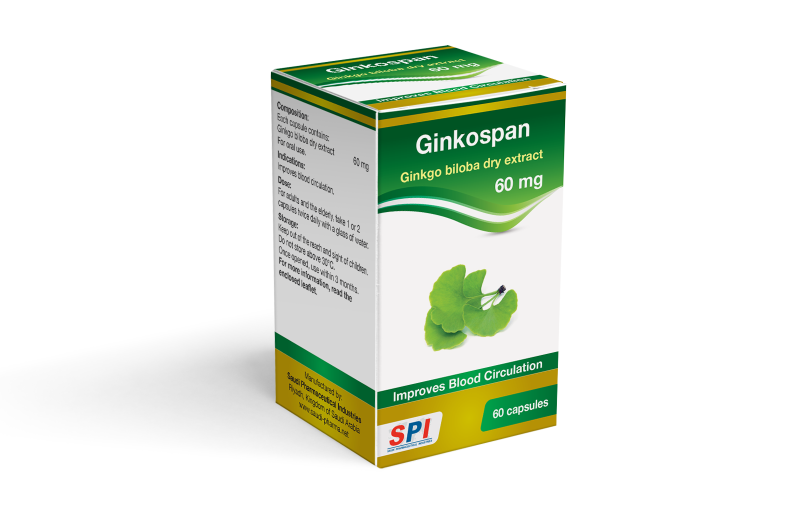 Ginkospan 60 mg Capsule