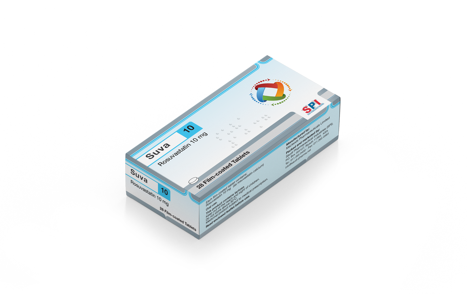 Suva 10 mg Film-coated Tablet