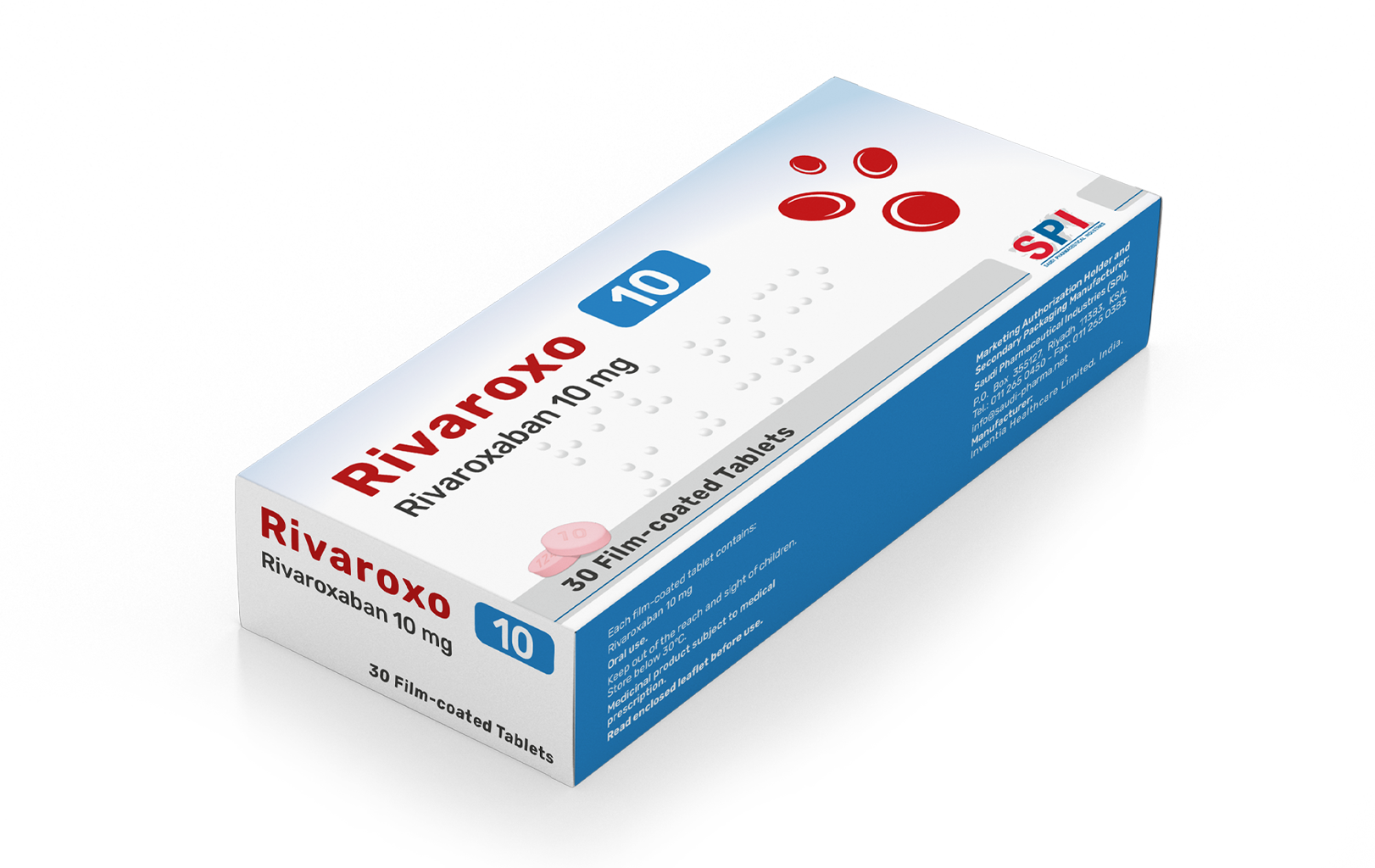 Rivaroxo 10 mg Film-coated Tablet