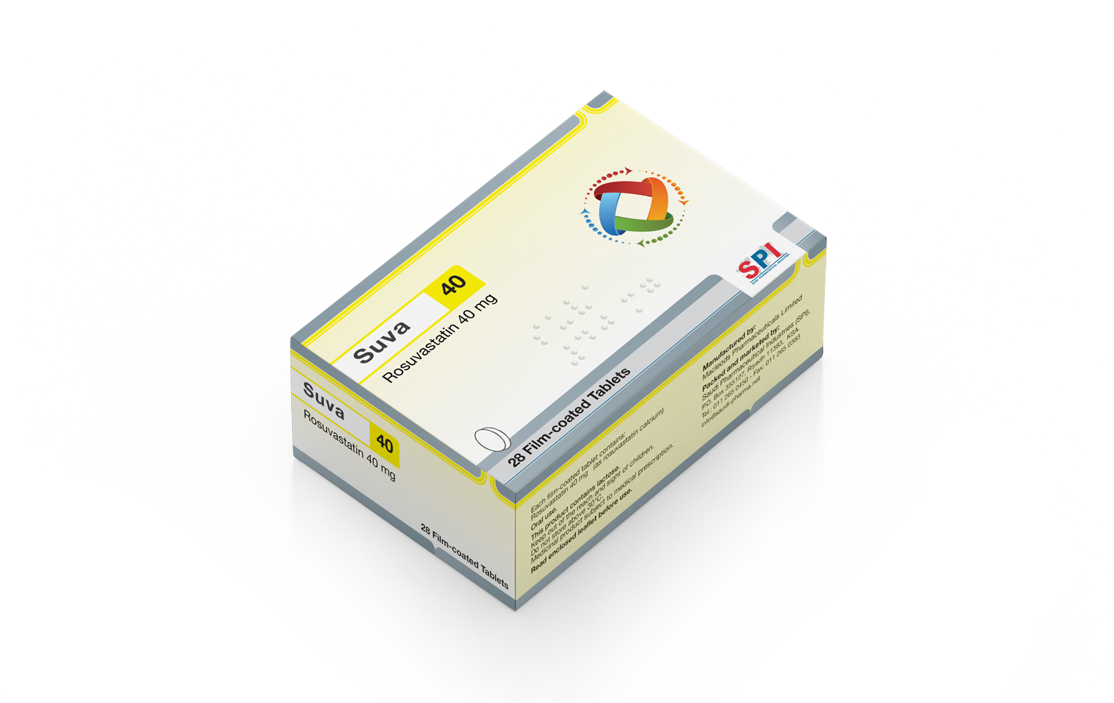 Suva 40 mg Film-coated Tablet