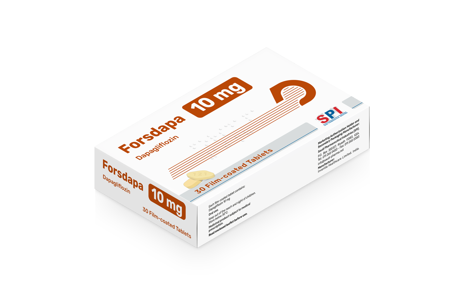 Forsdapa 10 mg Film-coated Tablet