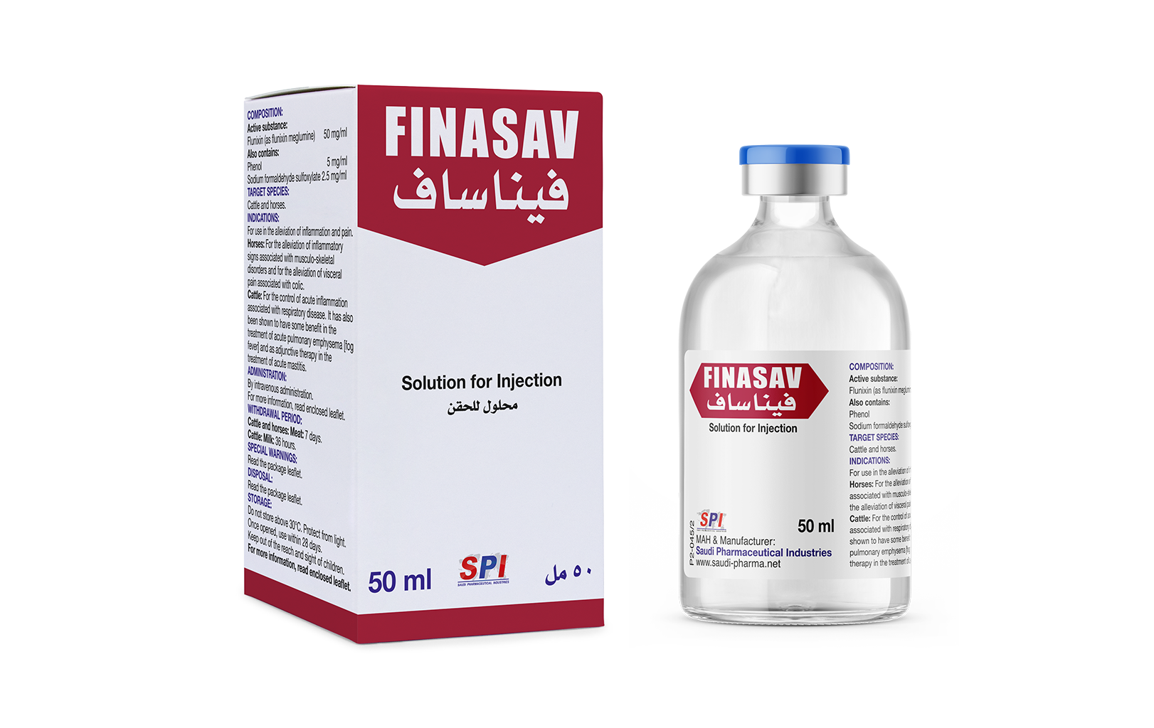 Finasav 50 mg/ml Solution for Injection